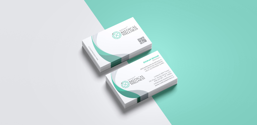 Instant Medical Wellness Visiting Card