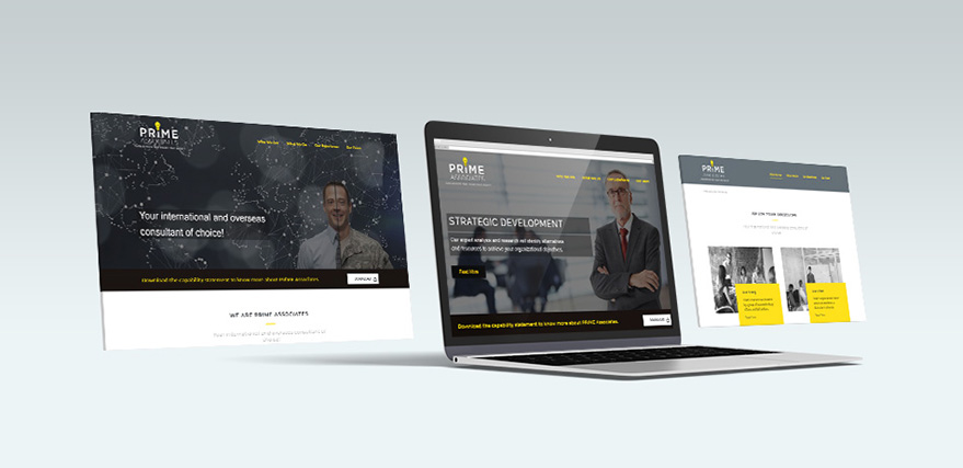 Prime Associates Mockup