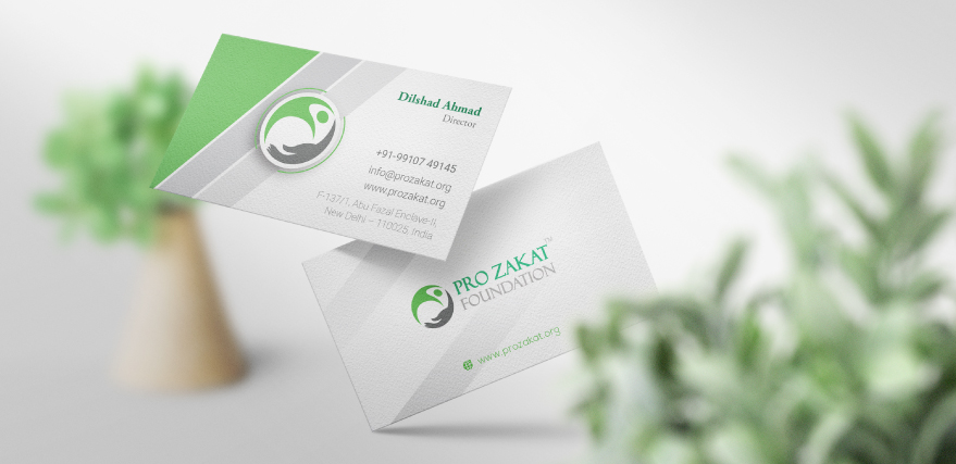 Pro Zakat Foundation Cards